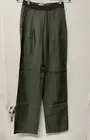 LOULOU STUDIO Wide Leg Trousers Army Green Womens Size S New w/ Tags