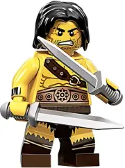 LEGO Series 11 Barbarian Warrior Minifigure (71002) New Retired Collectible CMF
