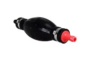 Pactrade Marine Boat Black Rubber Jumbo 3/8" Primer Bulb Hose for Outboard Fuel