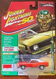 Johnny Lightning 50 Years 1969 Chevy Camaro SS Limited Edition of 3500