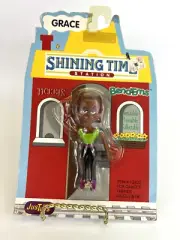 Bend Ems Grace Shining Time Station Bendable Poseable Figure Juke Box 1993 NOS