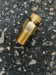 Trerice D3741 Nordel Test Plug 1/4 NPT Brass 1000psi 350f , Free Shipping!!!
