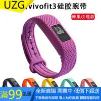 在飛比找蝦皮購物優惠-【UZG】適用於Garmin佳明vivofit3錶帶 viv
