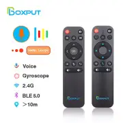 BPR1 BPR1S Plus BLE 5.0 Air Mouse Voice Remote Control 2.4GHz Wireless Remote Co