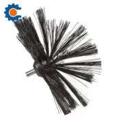 WOHLER Perlon 10-inch Dome Brush with M10 Thread