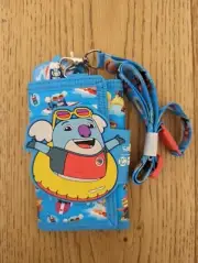 Smiggle Koala Blue Wallet With Lanyard. Brand New.