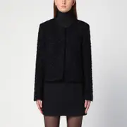 [the garment] Recycled wool blend black Vienna jacket 8 UK Black