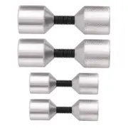 [MaXpeedingrods] Set of 4 Flange Two Hole Pin Pins Stainless Steel- 1-1/8'' 1-5/8'' Diameter