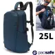 【澳洲 Pacsafe】ECONYL Vibe 25L 防盜後背包.RFID防盜護照包.iPad/平板軟墊.13吋筆電背包.旅遊.防割破.防竊合金鋼繩/40100641 海藍色