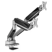 mbeat activiva Heavy Duty Dual Monitor Gas Spring Monitor Arm