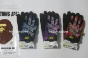 A BATHNIG APE Men's Goods COLOR CAMO MECHANIX WEAR GLOVES 1J73182911 z