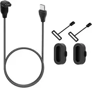 FirSea Type C Adapter for Garmin Watch Charging Cable, USB Type C Male to Garmin Watch Charging Cable Compatible with Fenix5/5 Plus/5S/5S Plus Vivoactive 3/3 Music Forerunner 395 and More