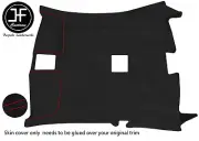 RED STITCH LUXE SUEDE HEADLINER NON SUN ROOF COVER FITS BMW 3 E92 COUPE 06-13 (for: BMW)