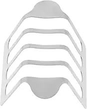 ABOOFAN Versatile Stainless Steel Bread Rack Sturdy Toast Stand for Slices Pancakes Sandwiches Secure Kitchen Countertop Storage for Enhanced Food Presentation
