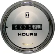 19020 Kronos Hourmeter Gauge 10,000 Hours - 12-32VDC, 2"