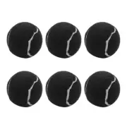 6Pcs Pack Tennis Balls Wear-Resistant Elastic Training Balls 66mm Ladies Be F7P1