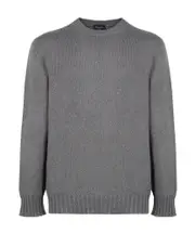 Drumohr Crewneck Pullover L,M Gray