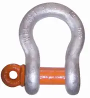 Columbus McKinnon M652G - Shackle- Screw Pin -Galvanized -Size 3/4" WLL 6.5 ton