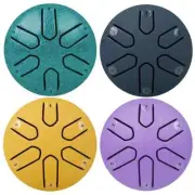 3 Inch 6-Tone Steel Tongue Drum Mini Hand Pan Drums with Drumsticks...