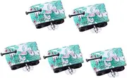 CORHAD 5pcs Tin Vintage Tank Funny Tank Clockwork Iron Sheet Sky-Blue