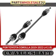 2x Front Left & Right CV Axle Assembly for Toyota Corolla 2019 2020-2022 L4 2.0L (for: Toyota)