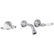Mondella Chrome Maestro Plated Lever Handle Bath Set