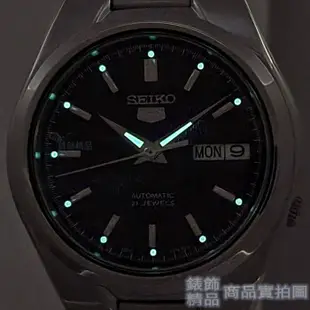 SEIKO 精工 SNK603K1手錶 盾牌5號 深藍面 網紋 夜光 星期日期 自動上鍊 機械錶 男錶【澄緻精品】