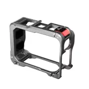 For Insta360 Ace Pro 2 Metal Rabbit Cage Camera Protective Bezel Expansion Case