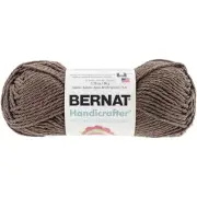 Bernat Handicrafter Cotton Yarn Solids-Warm Brown 162101-1130