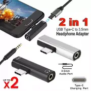Genuine USB Type C to 3.5mm Headphone Connector Adapter Earphone Audio Jack Aux