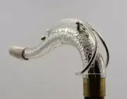 Handmade Silver plated SBA style hand hammered copper tenor saxophone neck MAGA