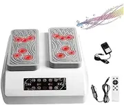 Under Desk Elliptical Pedal Exerciser, Seated Leg Exerciser and Physiotherapy Walking Machine with Music Playback Function, Improves and Stimulates Blood Circulation Return