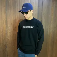 在飛比找樂天市場購物網優惠-美國百分百【全新真品】Burberry 大學T 刷毛 上衣 