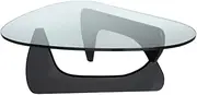 [SK Designer Living] Replica Isamu Noguchi Glass Coffee Table - Black