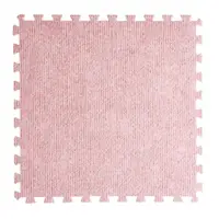 在飛比找家樂福線上購物網優惠-拼裝地毯9片-粉紅色