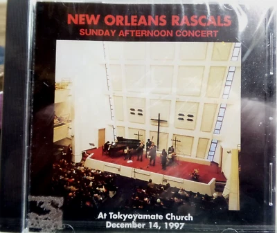 New Orleans Rascals Sunday Afternoon Concert Japan 1997 CD NOR-CD013 BRAND NEW