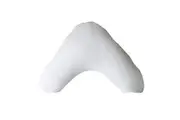 Belledorm V Shape Micro Down Hotel Suite Luxury Filled Cushion (White) (38cm x 81cm)