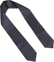 [VALICLUD] Unisex Graduation Stole Scarf Lightweight Satin Sash for Bachelor Ceremony Comfortable Fits All Design Reusable and Easy to Store for Academic and Choral Events