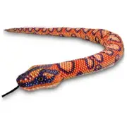 NEW PLUSH SOFT TOY 25494 Wild Republic Cuddlekins Rainbow Scales Boa Snake 137cm
