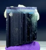 34 carat Blue Cap Tourmaline Crystal Blue cap tourmaline specimen from Pakistan