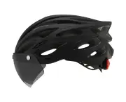 Men And Women Cycling Helmet Road Mountain Bike Helmet With Visor Lamp