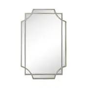 Dominique Emerald Mirror Silver 90x60cm