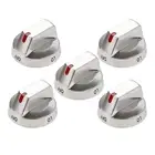 5X Gas Stove Range Knobs Switch DG64-00473A For Samsung Cooktop Oven AP5917439