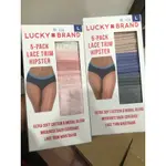 全新原廠LUCKY BRAND 女內褲五入組（廠商下架品下標）