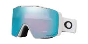 Oakley Line Miner Pro L Goggle in Matte White Prizm Sapphire + Prizm Snow Iced