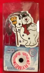 Gemmy 3.75' LED Frosty the Snowman Holiday Light String Battery Operated NIB