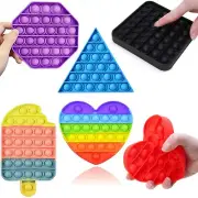 Bubble Sensory Toy Stress Reliever Fidget Pop Push It Pop Fidget Toy Adult, Kids