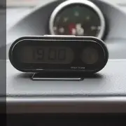 Non Deformation Mini Electronic Clock Digital Dashboard Clock Features
