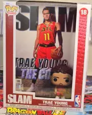Funko Pop! Slam Magazine Covers Trae Young #18 Vinyl Figure, NBA, NEW 1