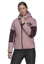 Woman's - adidas Terrex Techrock Stretch Primaloft Hooded Jacket - Small (10-12)